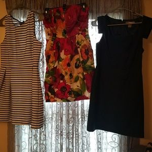 Bundle of three dresses